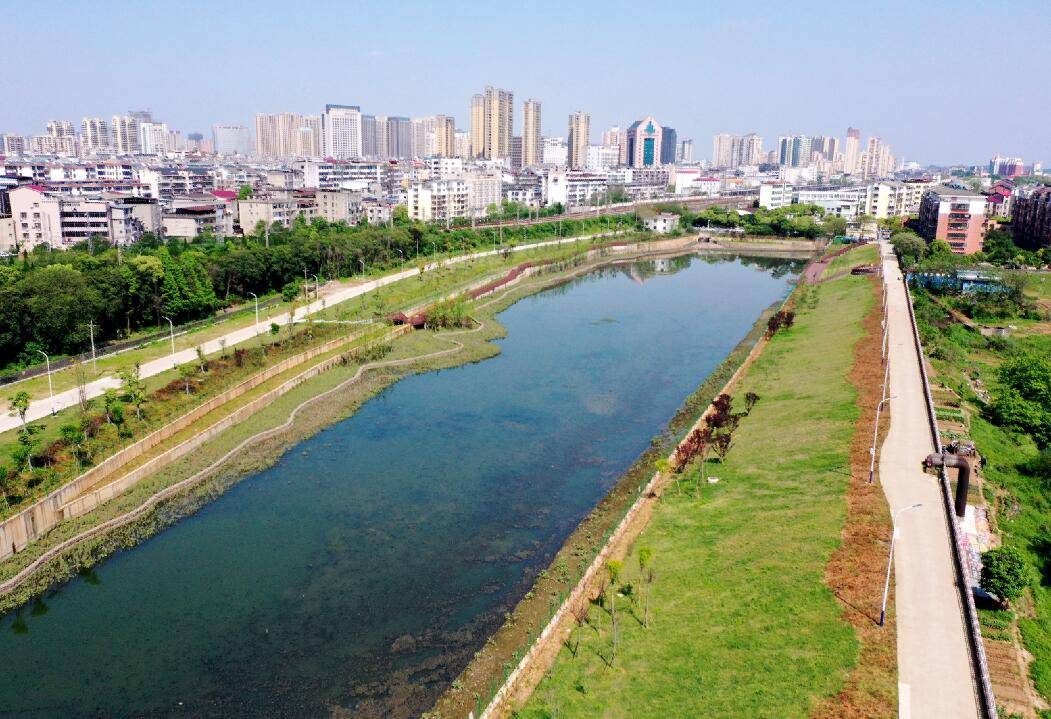 江西鷹潭這個水環(huán)境治理項目，很美！