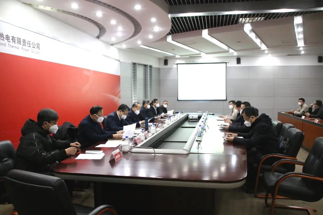 吉林省政府黨組副書記、副省長吳靖平到大唐長春二熱調(diào)研